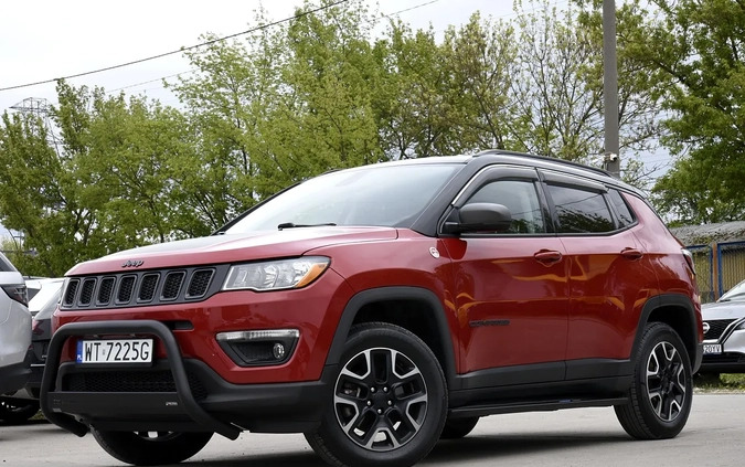 Jeep Compass cena 89900 przebieg: 87433, rok produkcji 2019 z Jawor małe 326